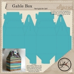 $2 Tuesday and a Challenge Using The Gable Box Template!