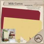 $2 Tuesday – Milk Carton Template!