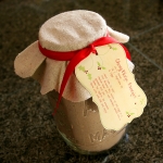 Frugal hostess gift using coupon scores!