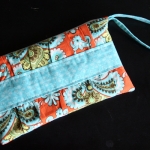 I sewed!: The Gathered Clutch