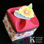 The Petal Box Template and Tutorial: A New Release by Kelleigh Ratzlaff Designs