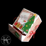 How To Create an Adorable Christmas Themed Candy Dispenser