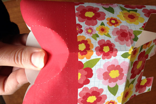 Bend Along Scoring Lines