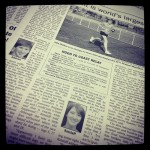 My local newspaper featured a few of us from my small town! That's my friend Julie running in!