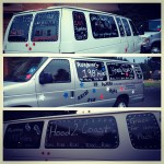 The vans! So much fun to decorate!