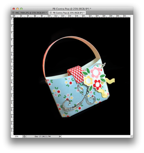 Contrast and Color is popped